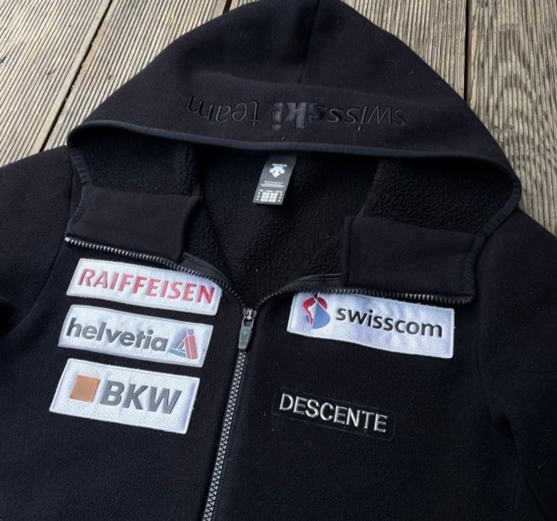 데상트 아우디 후리스 플리스 자켓 95/M 상품이미지2