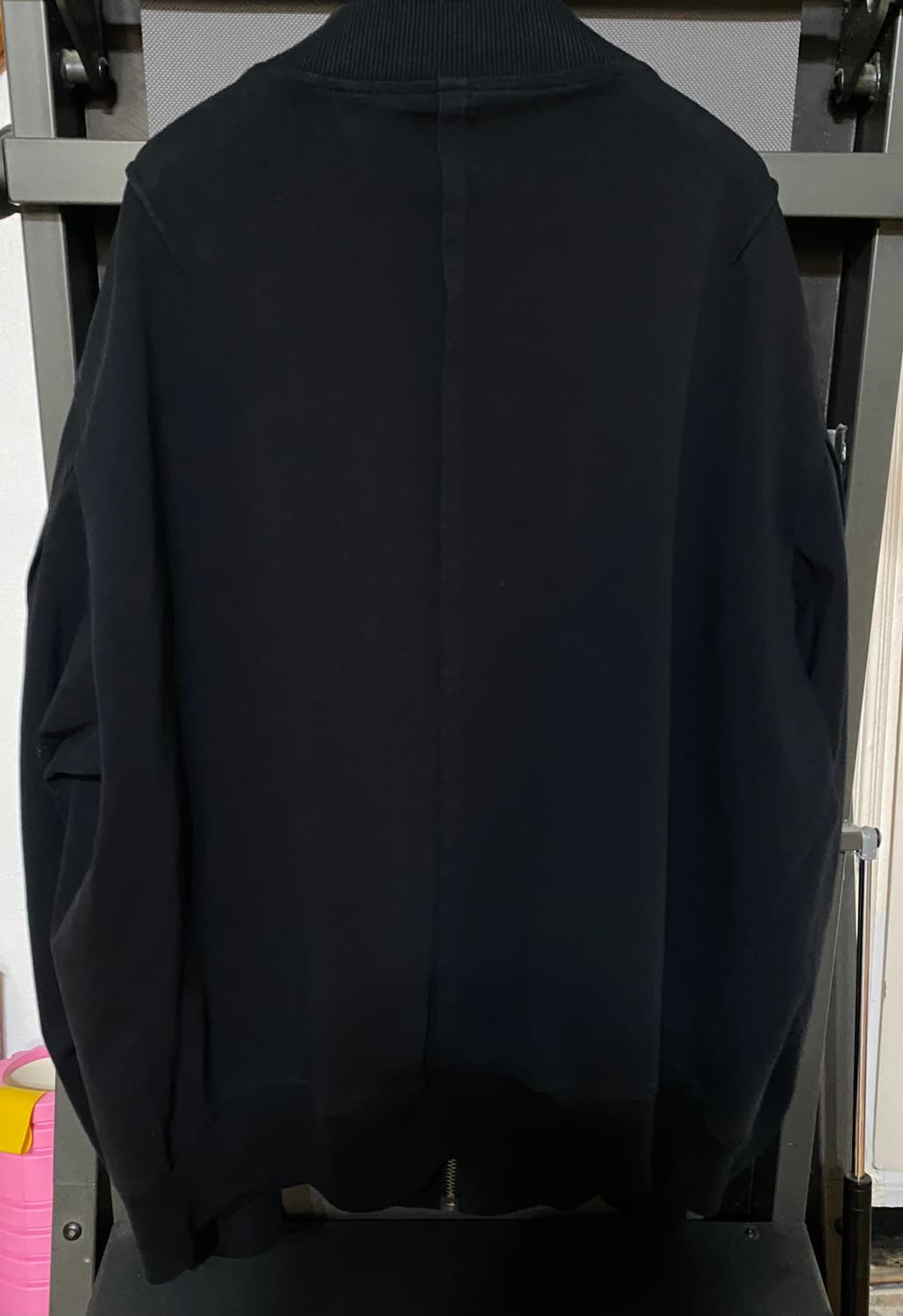 [XL] GU 언더커버 UG 립 블루종 Ma-1 봄버 자켓 블랙 상품이미지2