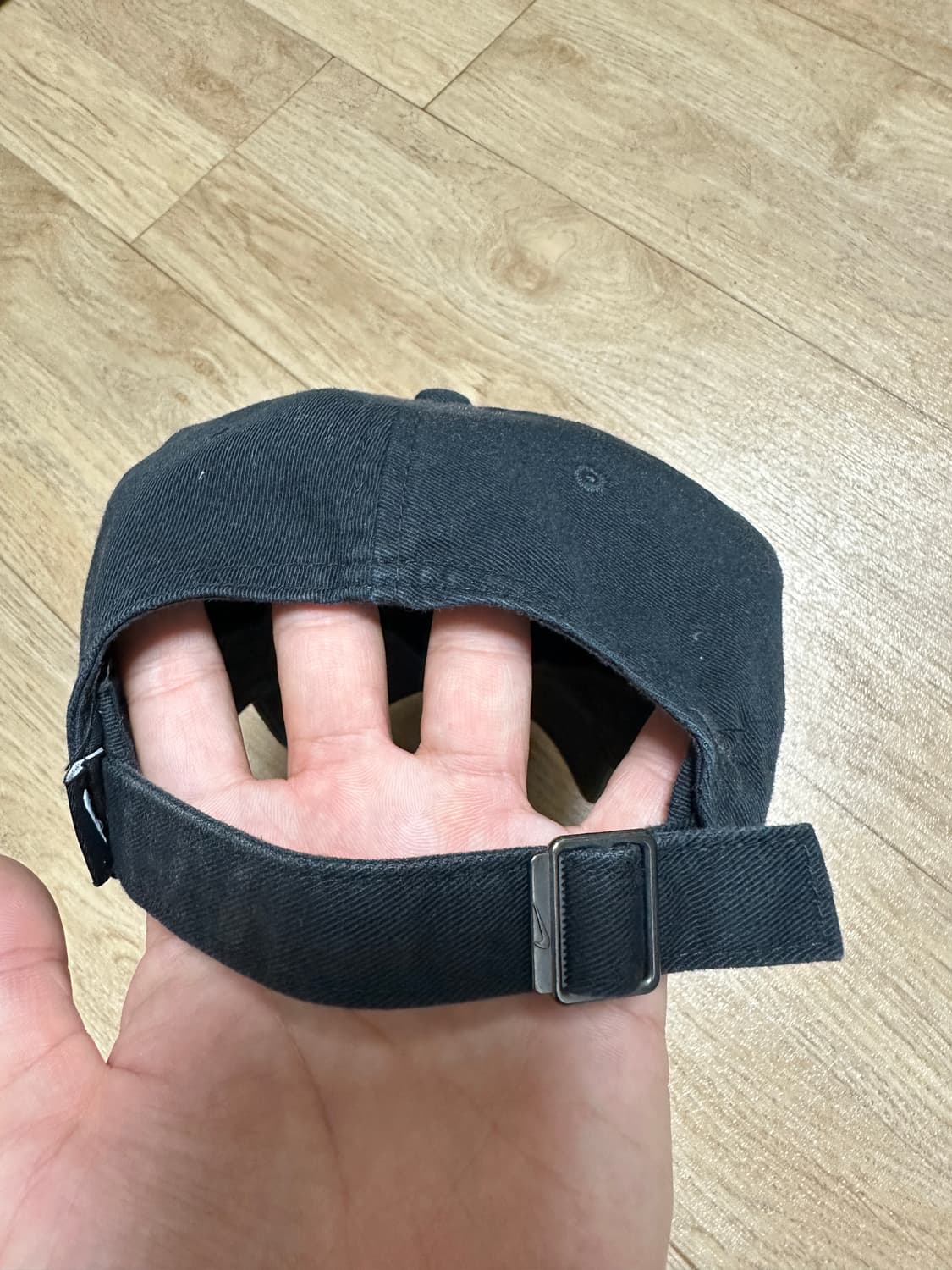 나이키 에센셜 헤리티지 86 스우시 볼캡 블랙 상품이미지4