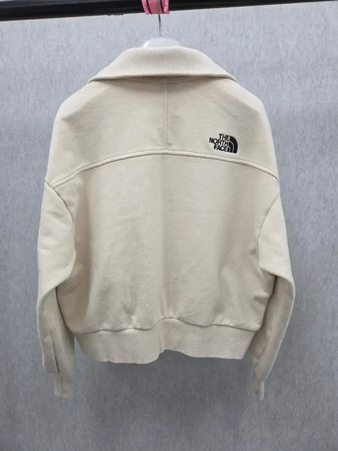 여성 92 노스페이스 반집업 크롭 긴팔 상품이미지2