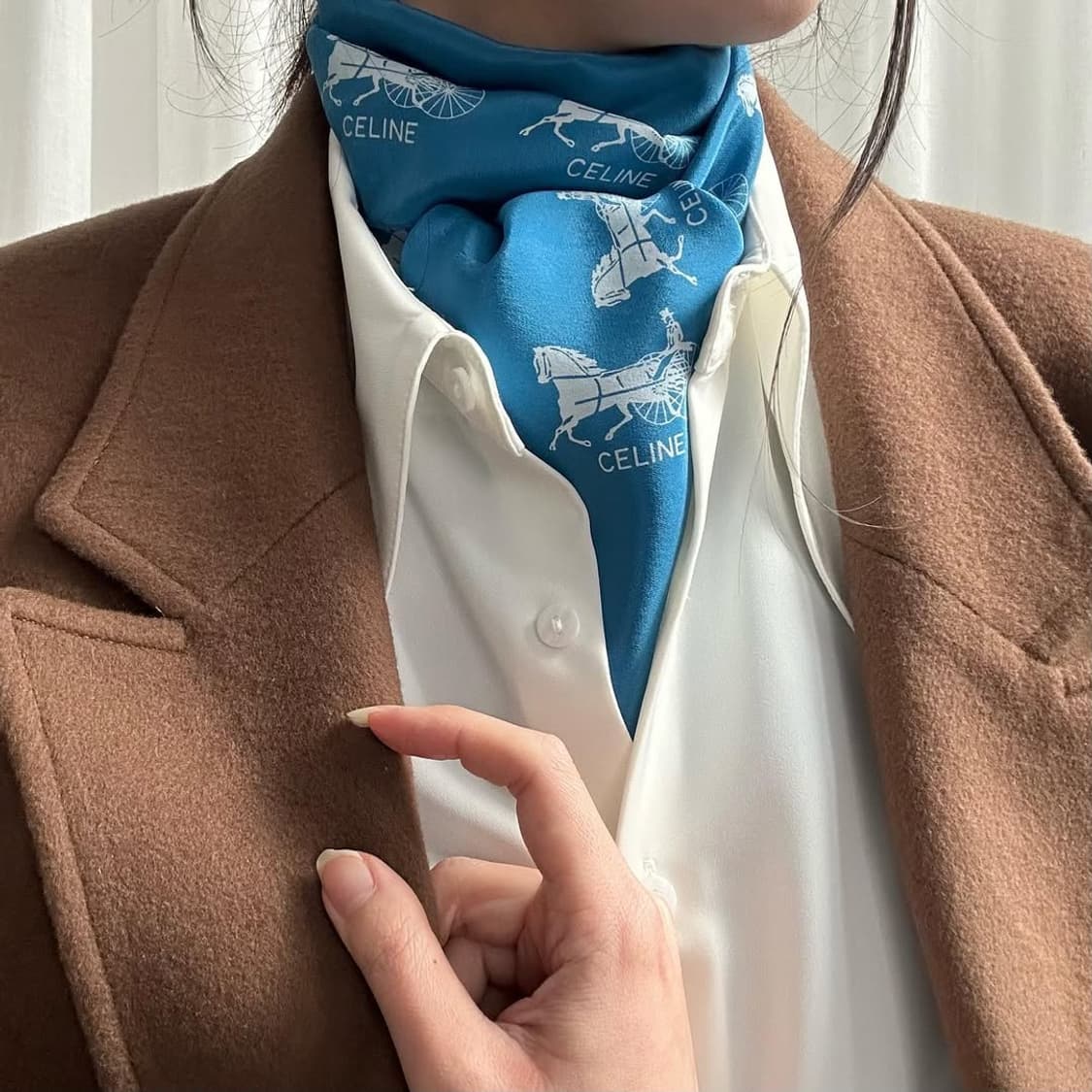 셀린느 빈티지 스카프  상품이미지8