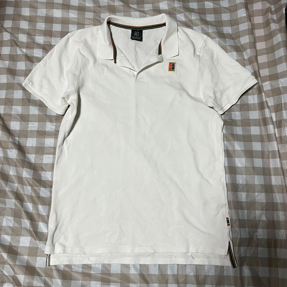 나이키 헤리티지 반팔카라티 화이트 M 폴로티 PK 흰색 상품이미지1