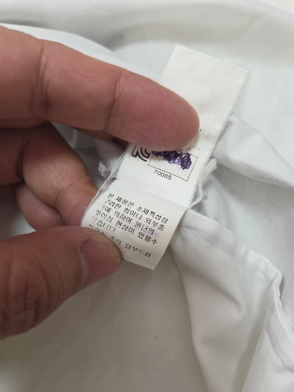 시스템옴므 헨리넥 체크 셔츠 상품이미지9