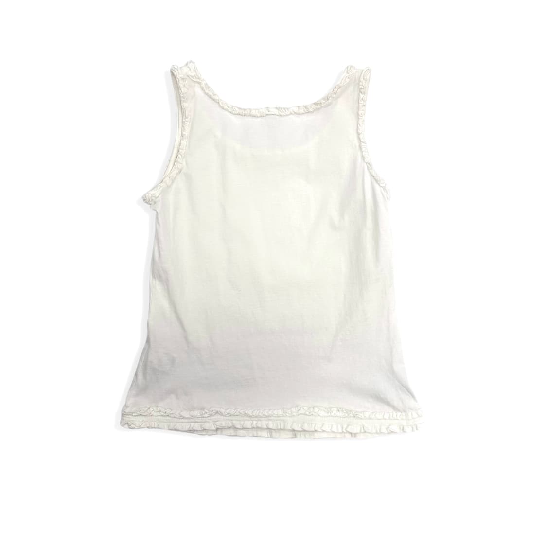 ivory frill sleeveless top 상품이미지3