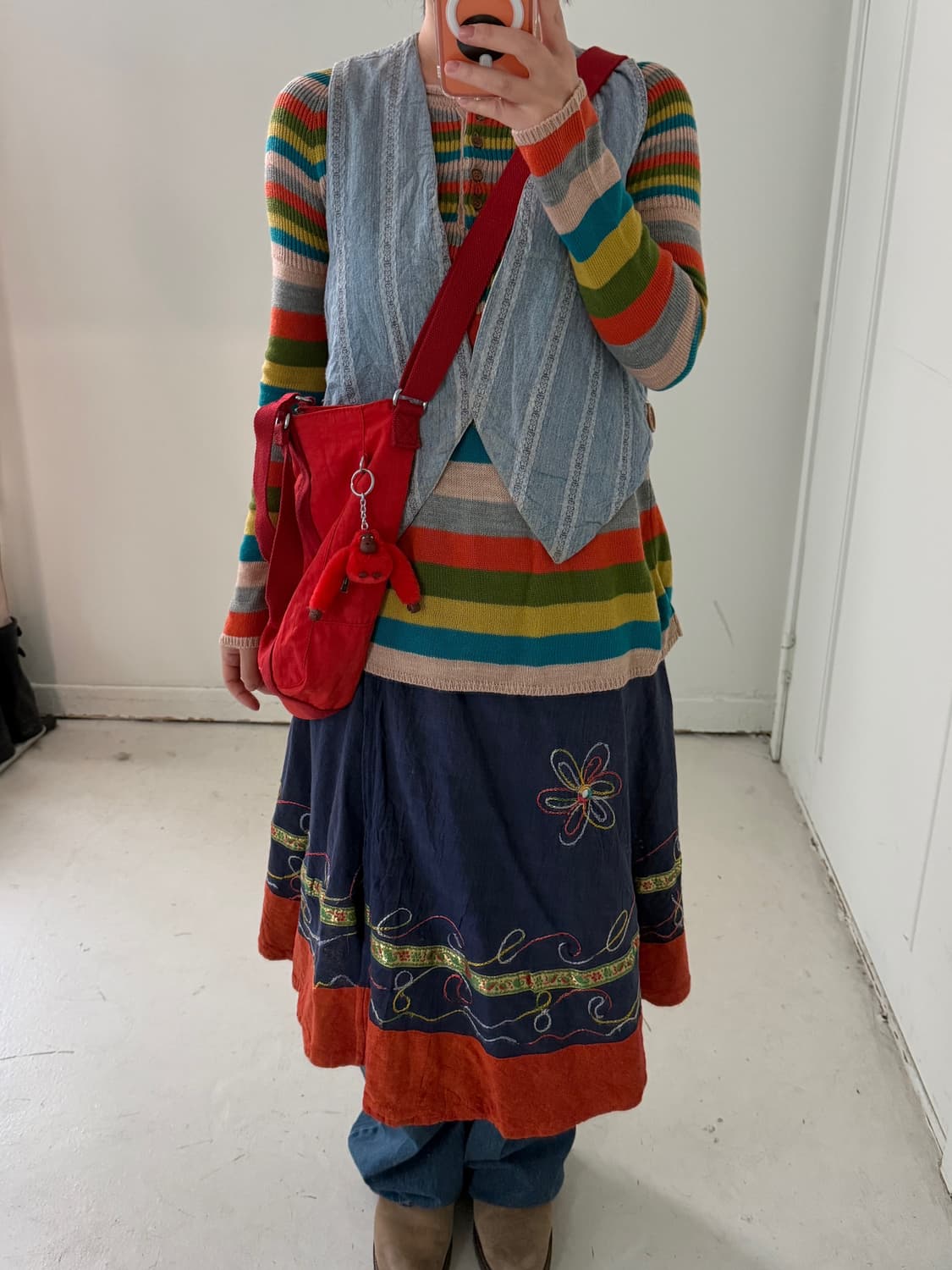 키플링 오렌지 아세니 빅사이즈 토트백 상품이미지2