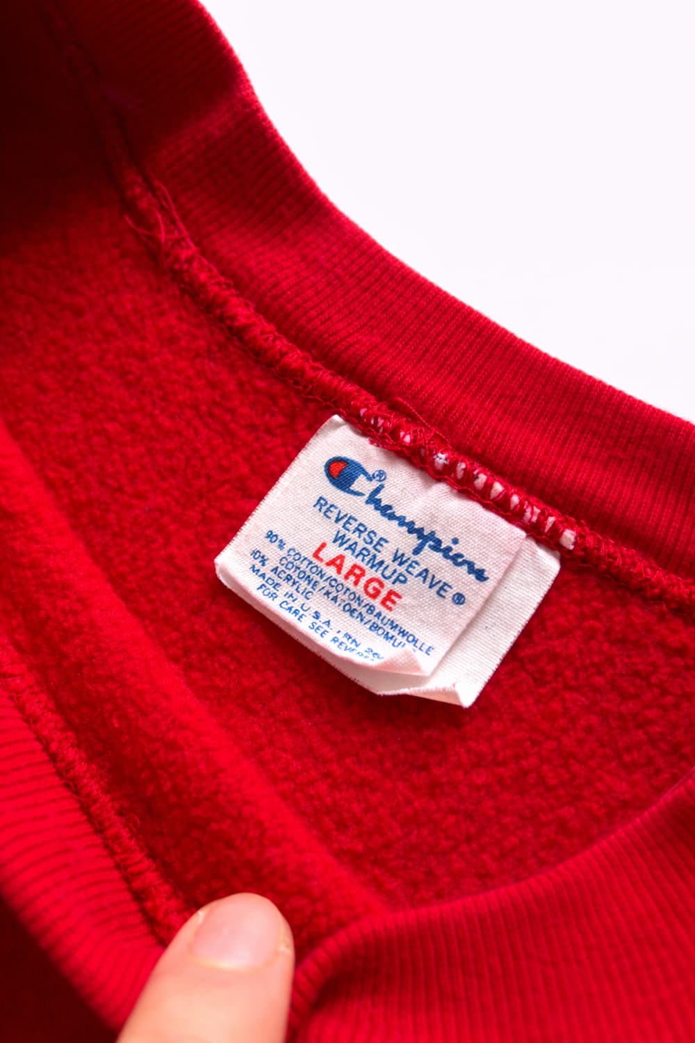 80s 챔피온 리버스 위브 스웻셔츠 L 상품이미지7