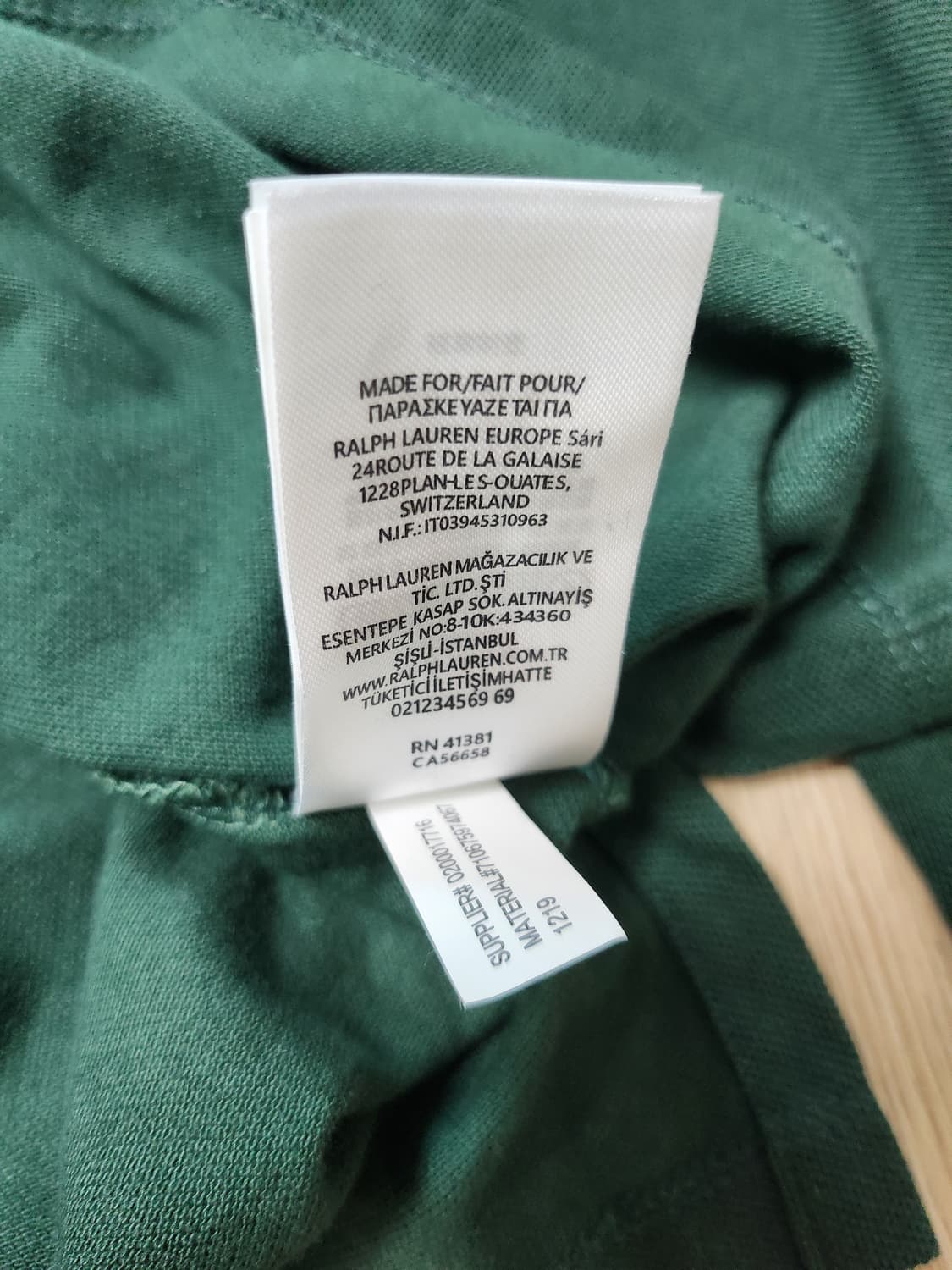 폴로랄프로렌 매쉬긴팔티셔츠 (XXL 상품이미지6