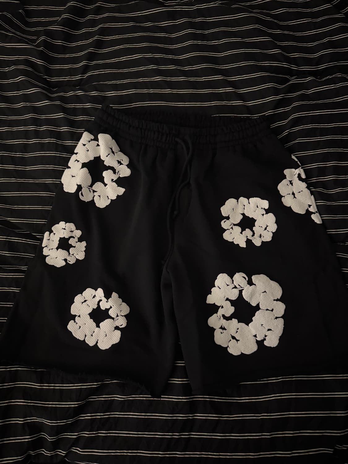 데님티어스 블랙 반바지 L 상품이미지1