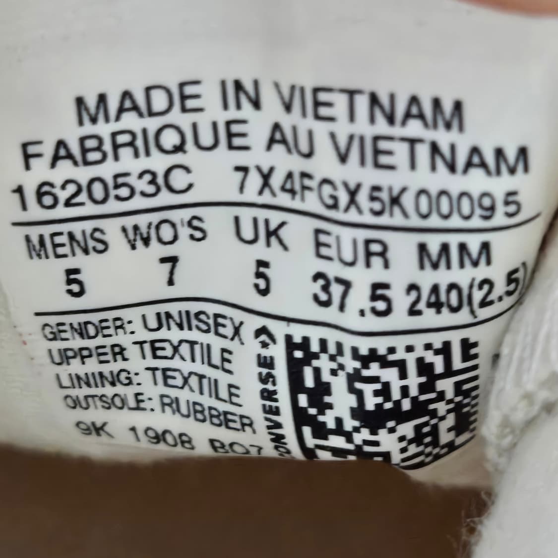 240 컨버스 척70 하이 아이보리 상품이미지10