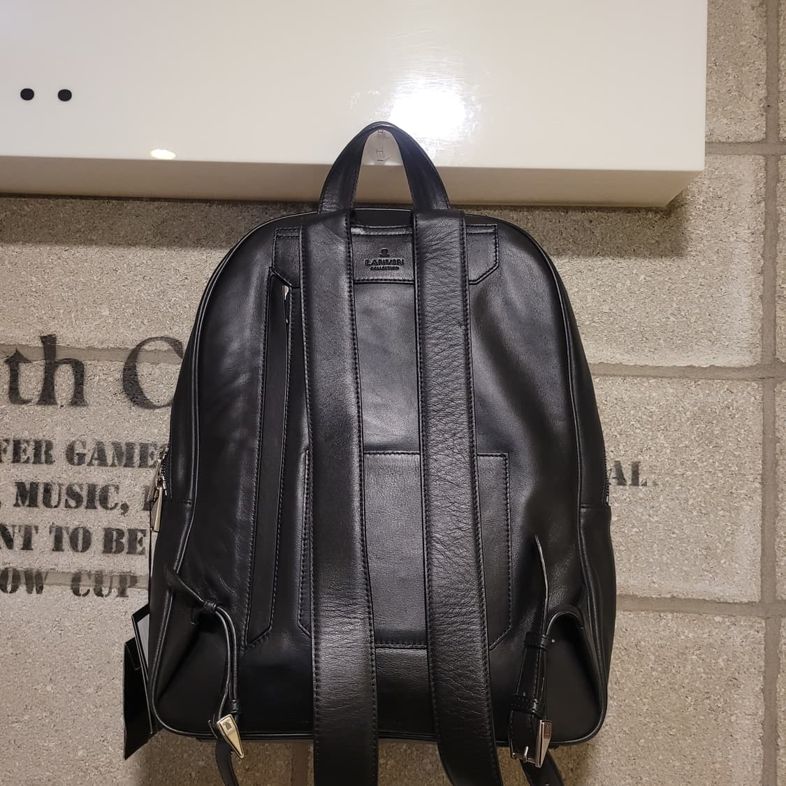랑방 레더 백팩 상품이미지2