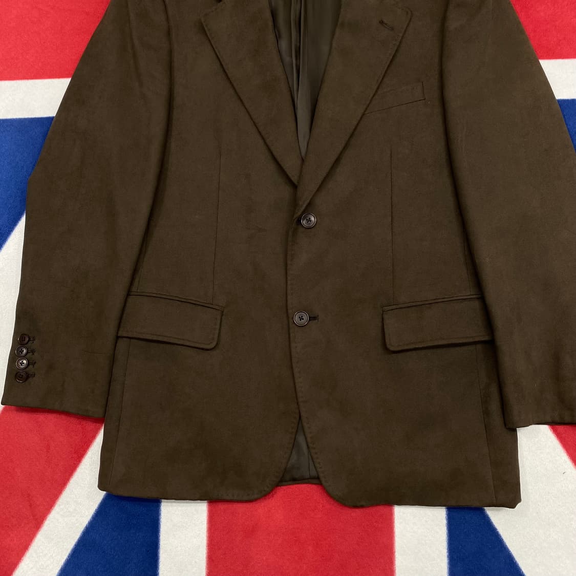 빈티지 스웨이드 미니멀자켓 100 상품이미지4