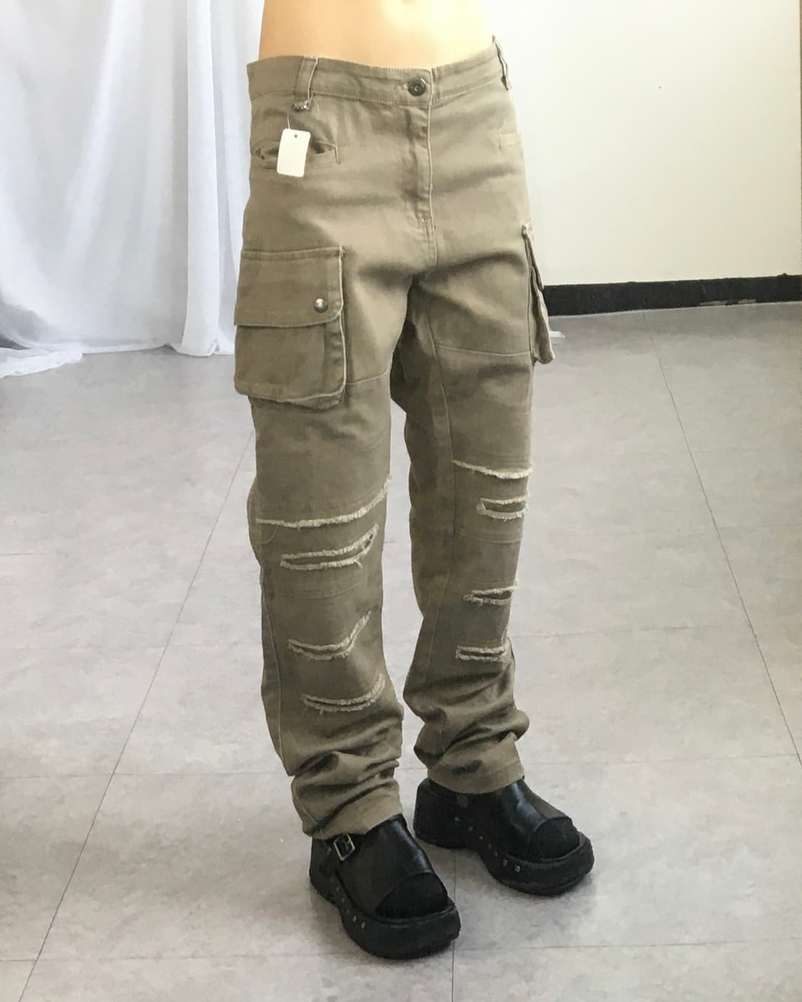 Damage point pants 상품이미지1