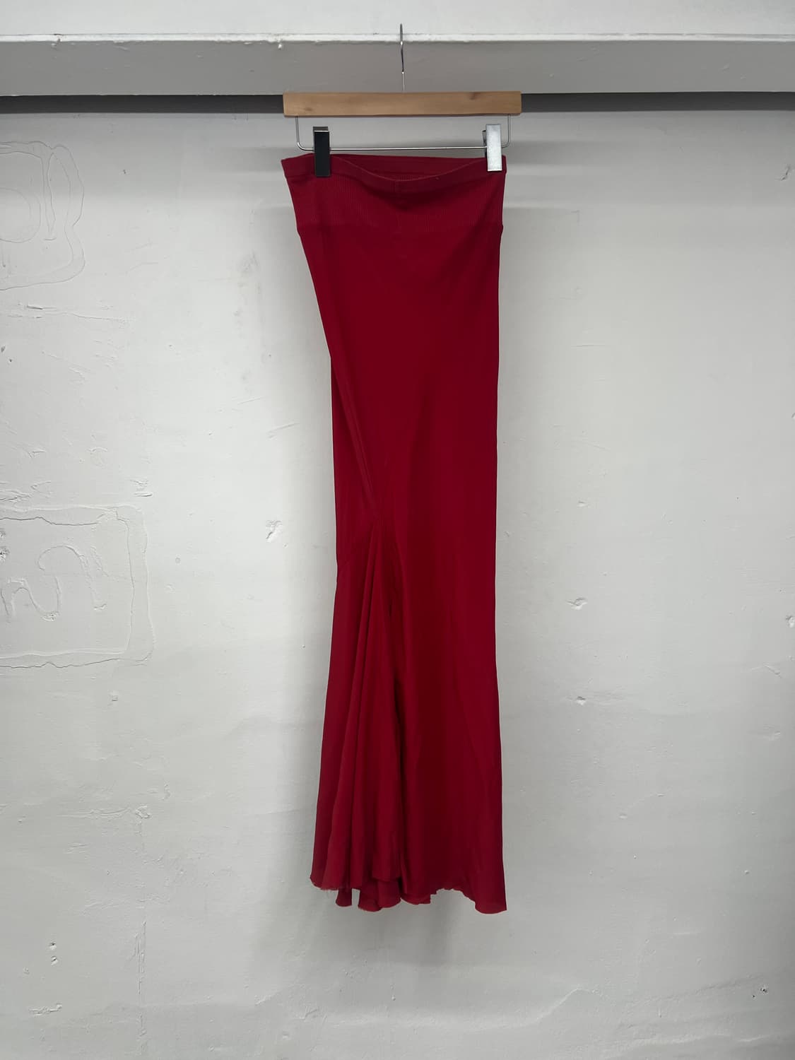 릭오웬스 하이라이즈 실크 스커트 상품이미지7