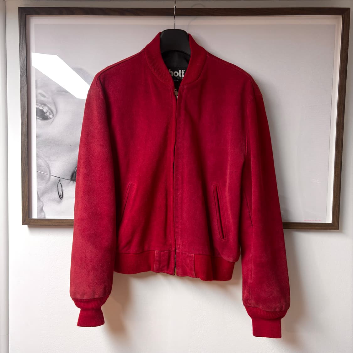 [XL] Schott 90‘s Suede Blouson 상품이미지1