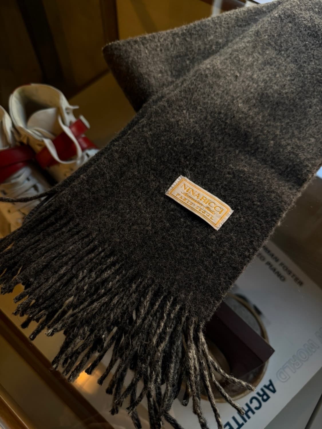 니나리치 캐시미어 울 머플러 상품이미지9