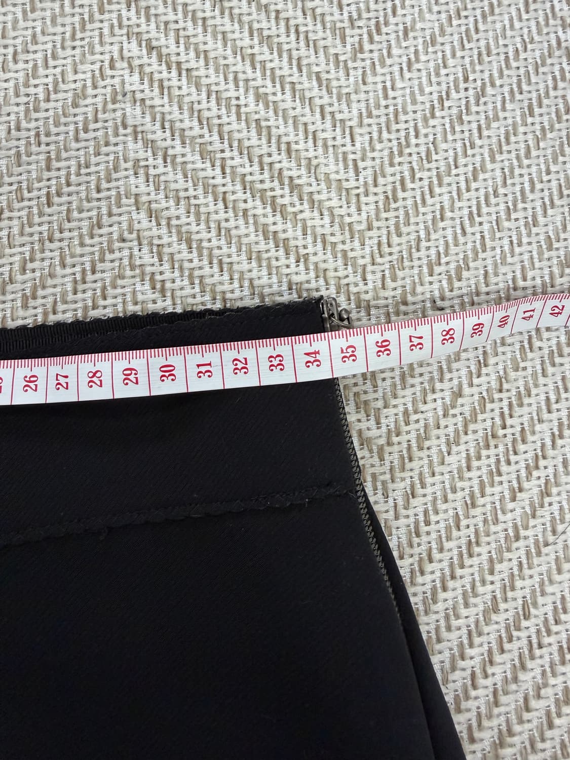 정품) 랑방 한섬 랩스커트 치마 26  상품이미지7