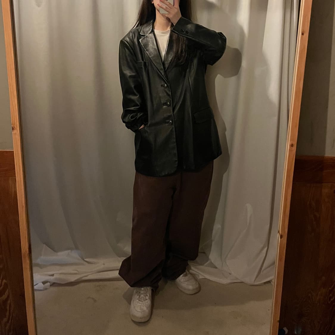 fransoise homme 양가죽 블레이저 자켓 상품이미지4