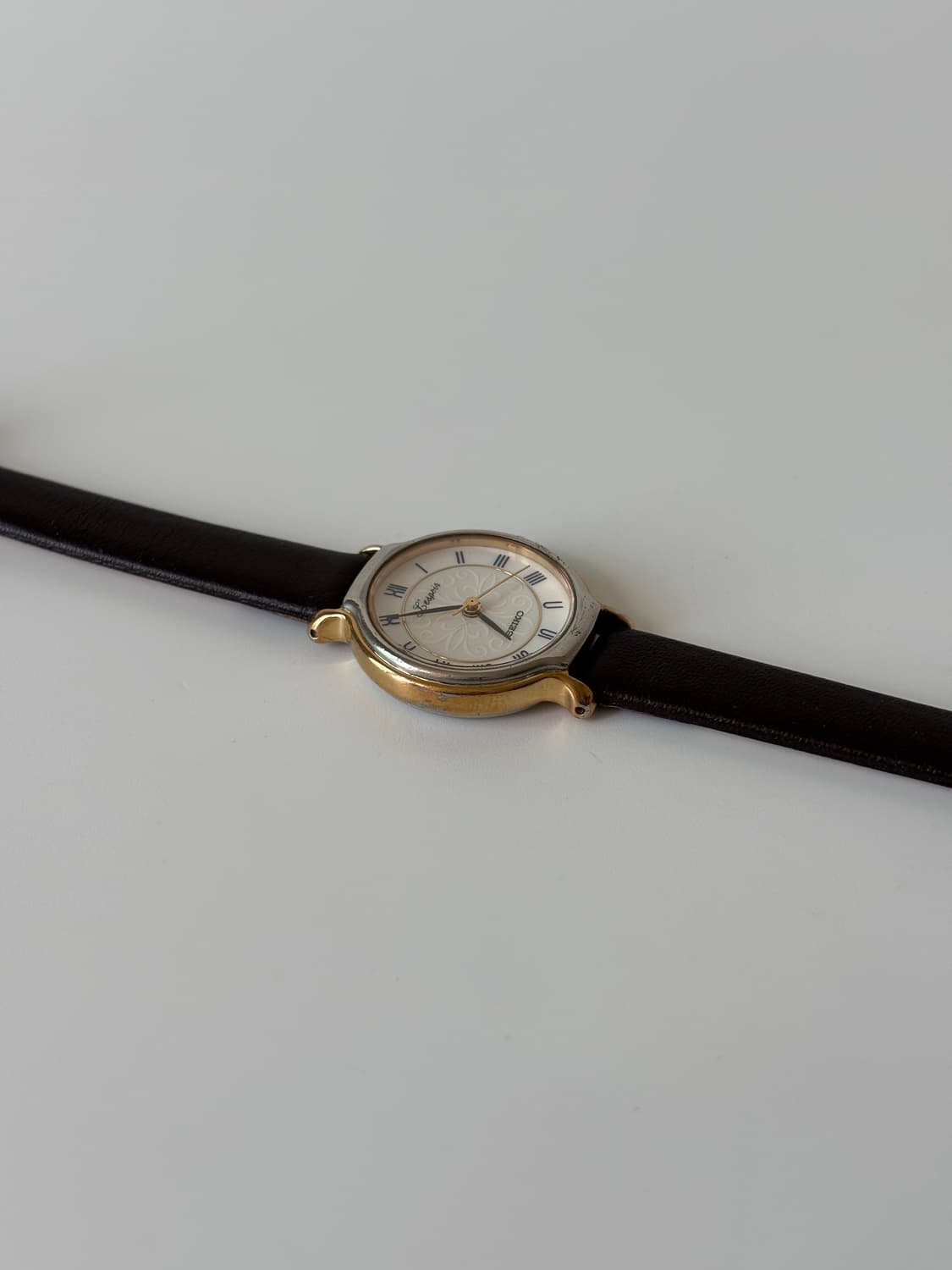 1990s Lespoir Silver Bezel Ladies Quartz 상품이미지5