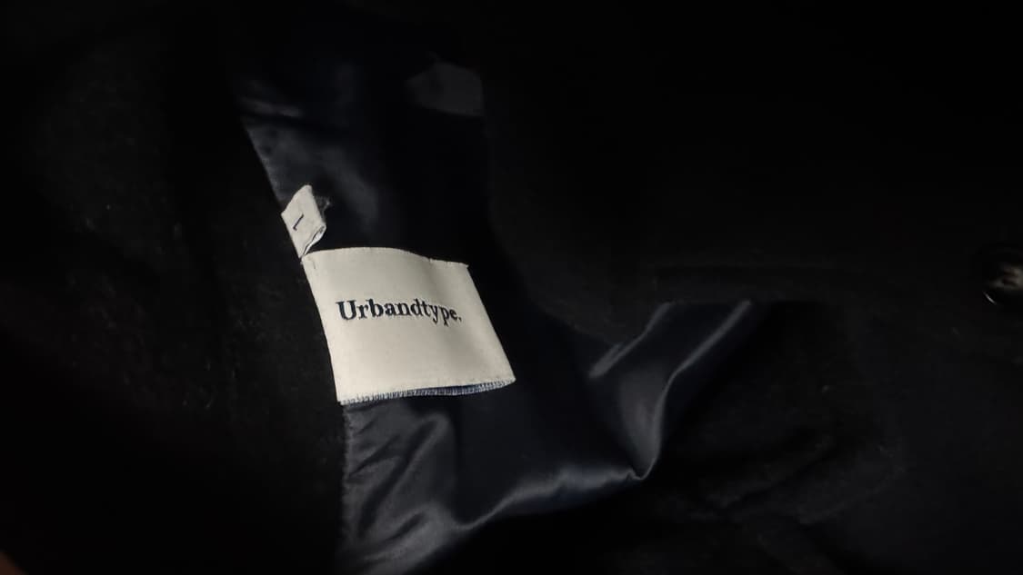 어반디타입 발마칸 코트 네이비 상품이미지3