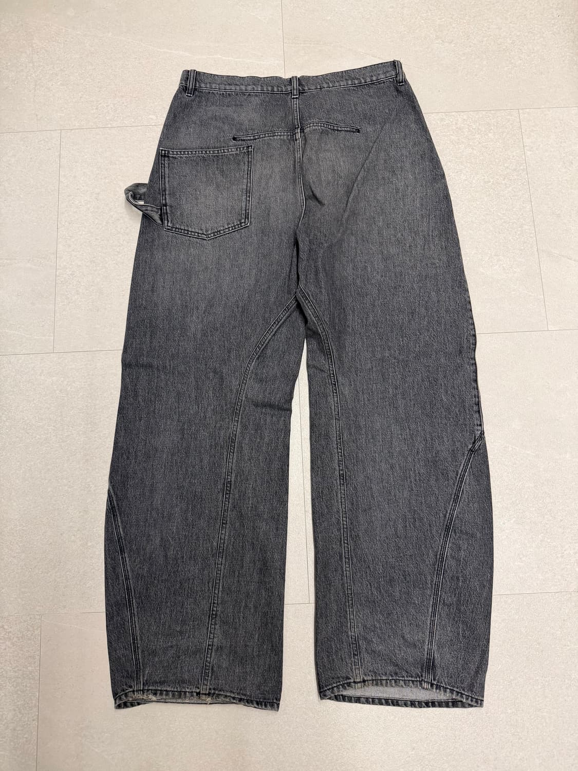 Jw 앤더슨 트위스트 워크웨어 진 팬츠 상품이미지4