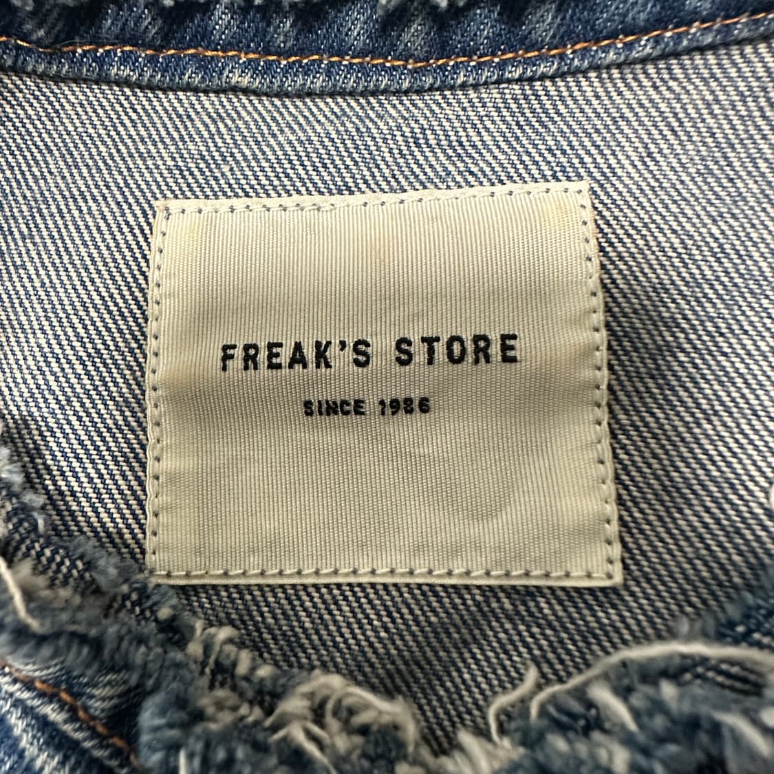 FREAK'S STORE women denum jacket 상품이미지3