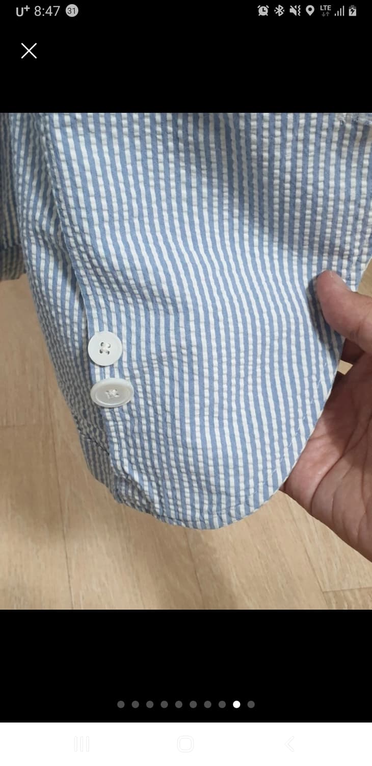 폴로랄프로렌 코튼 시어서커 블레이져 자켓100 상품이미지9