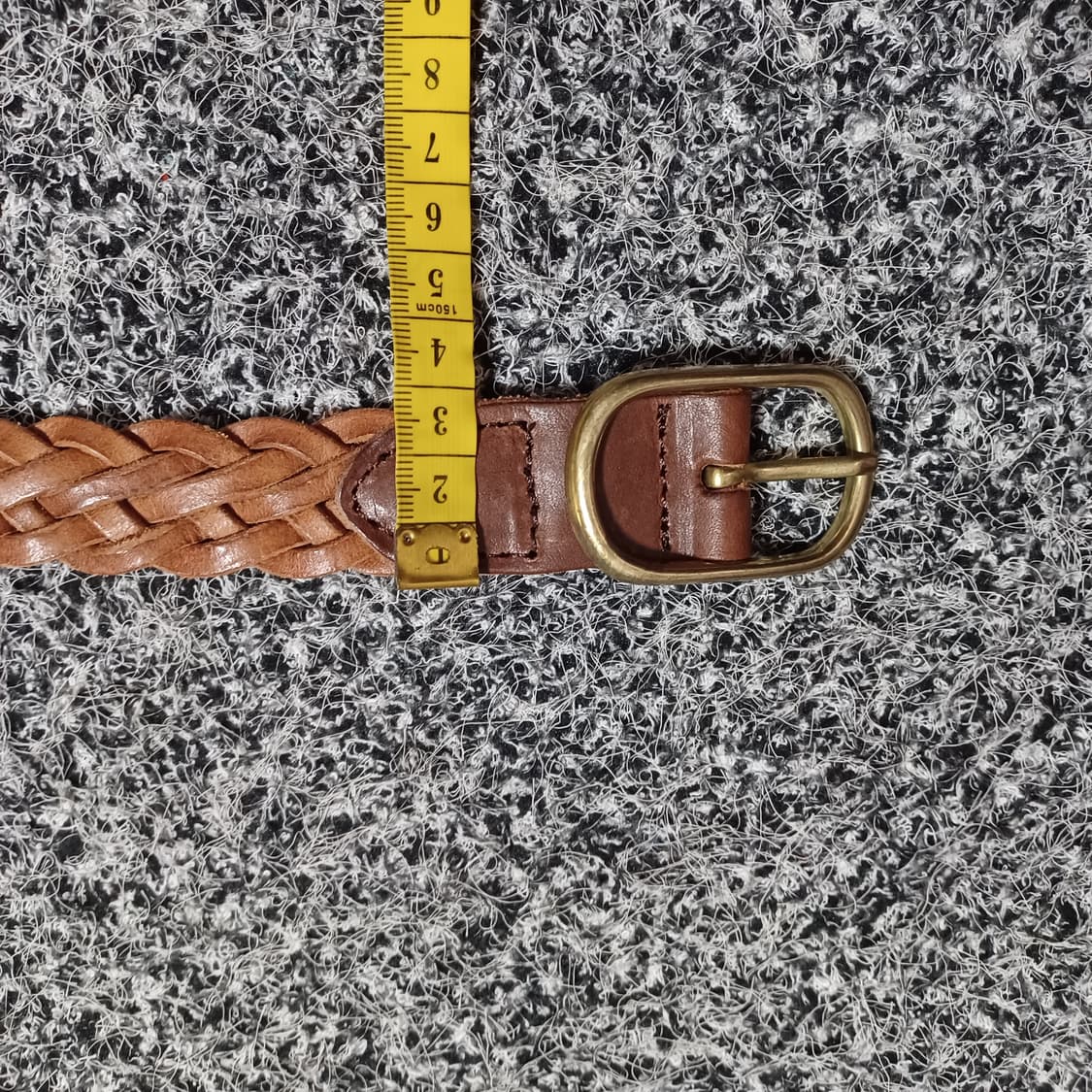 빈티지 소가죽 꽈베기 혁띠 아니 벨트 상품이미지4