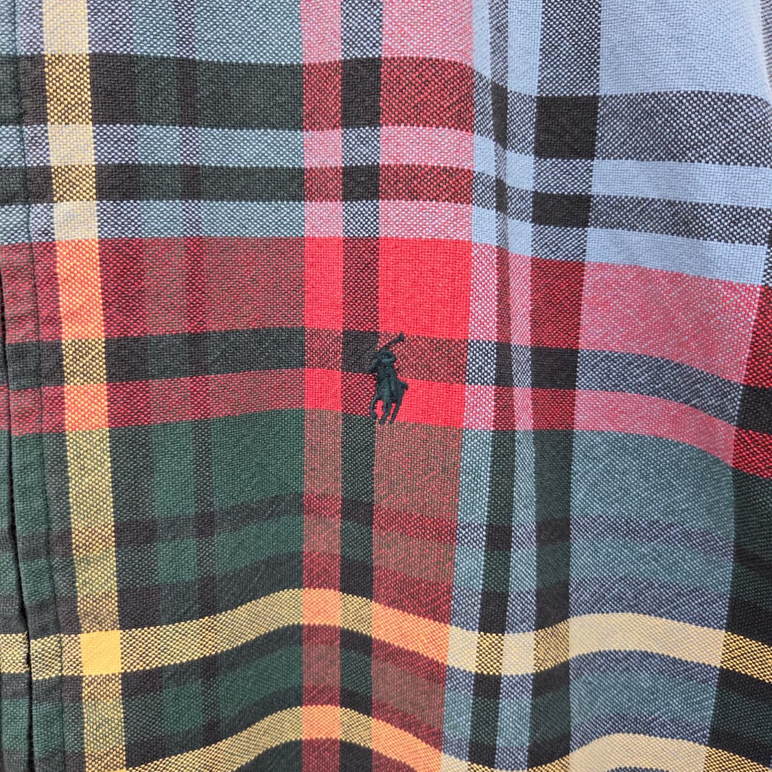 폴로 랄프로렌 체크 집업 자켓 남XL 상품이미지4