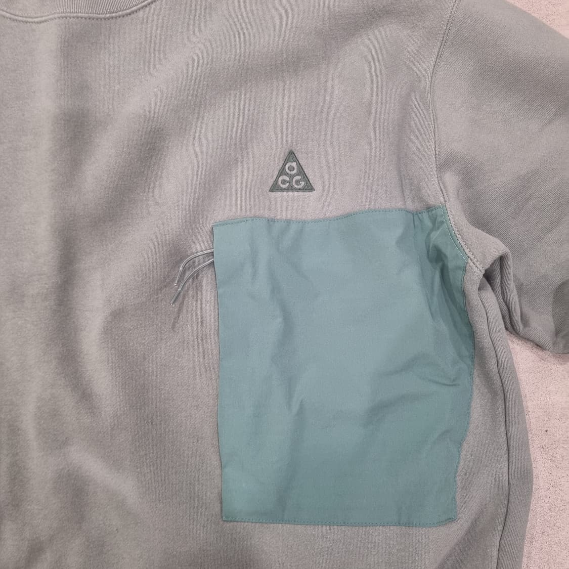 일본 나이키 ACG 크루 플리스 민트 맨투맨 L 오버핏 티셔츠 상품이미지3