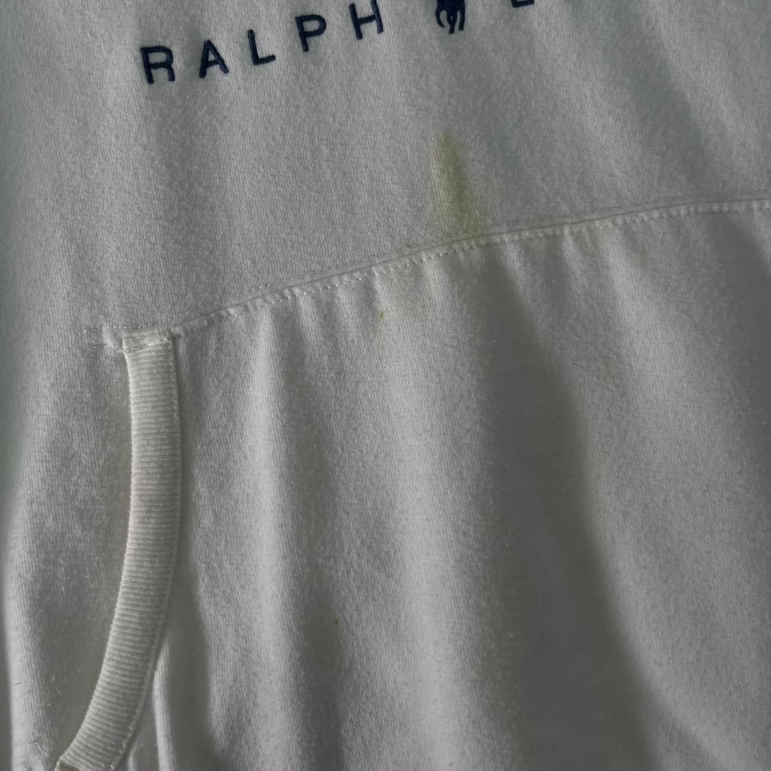 95 폴로랄프로렌 화이트 더블포니 후드티 상품이미지5