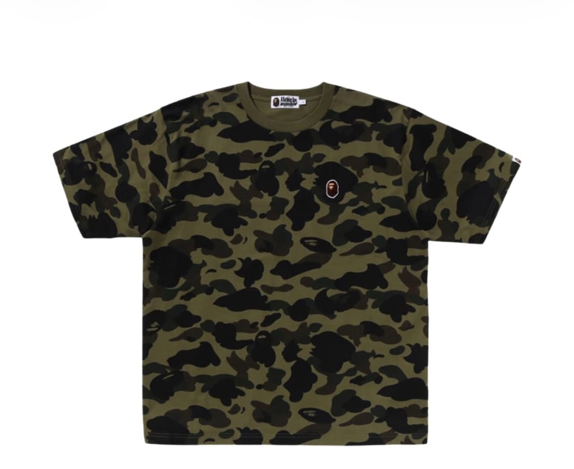 베이프 카모 티셔츠 camo one point t-shirt 상품이미지1
