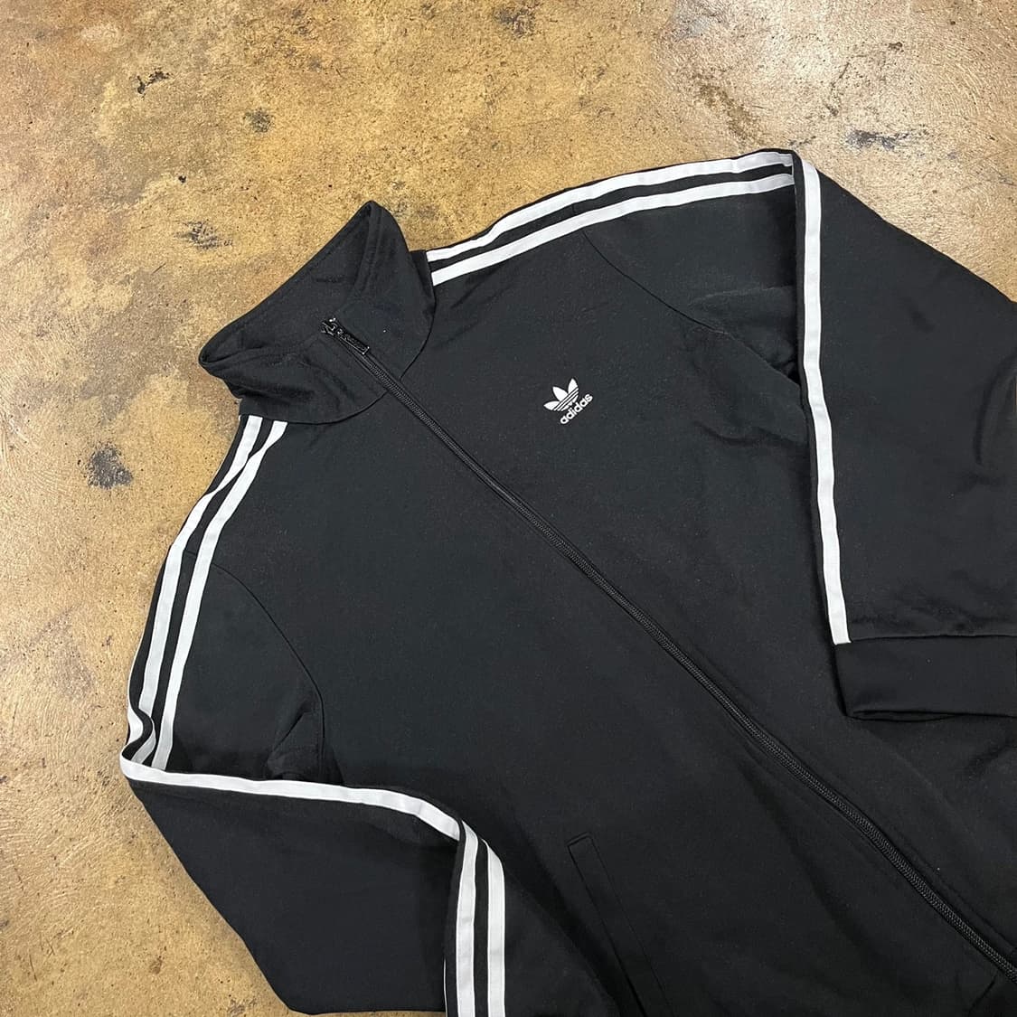 [정품/M] 아디다스 삼선 트랙탑 져지 블랙 b15 상품이미지1