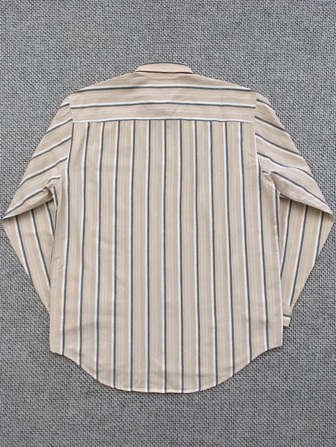 90s vtg Silver-label bold stripe shirts 상품이미지8