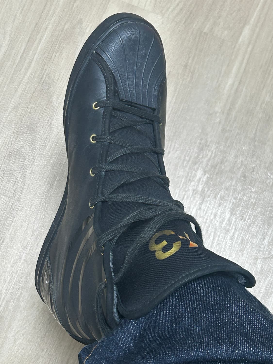 Y-3 블랙 하이탑 (260) 상품이미지9