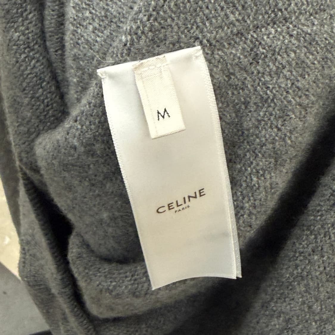 [리오브전포점] 셀린느 캐시미어 스트링 로고 후드 상품이미지5