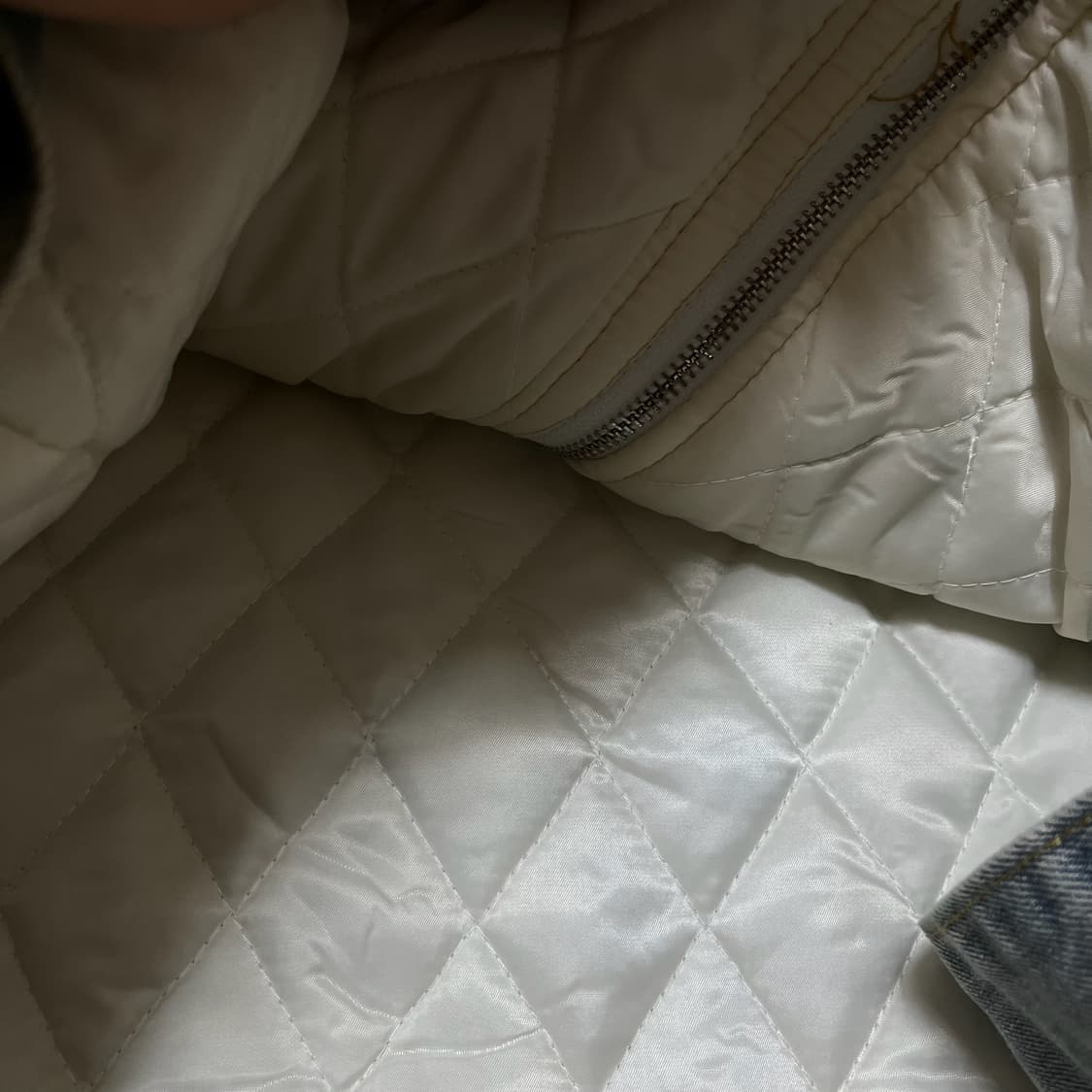 양털 뽀글이 데님 청자켓 M/95 상품이미지4