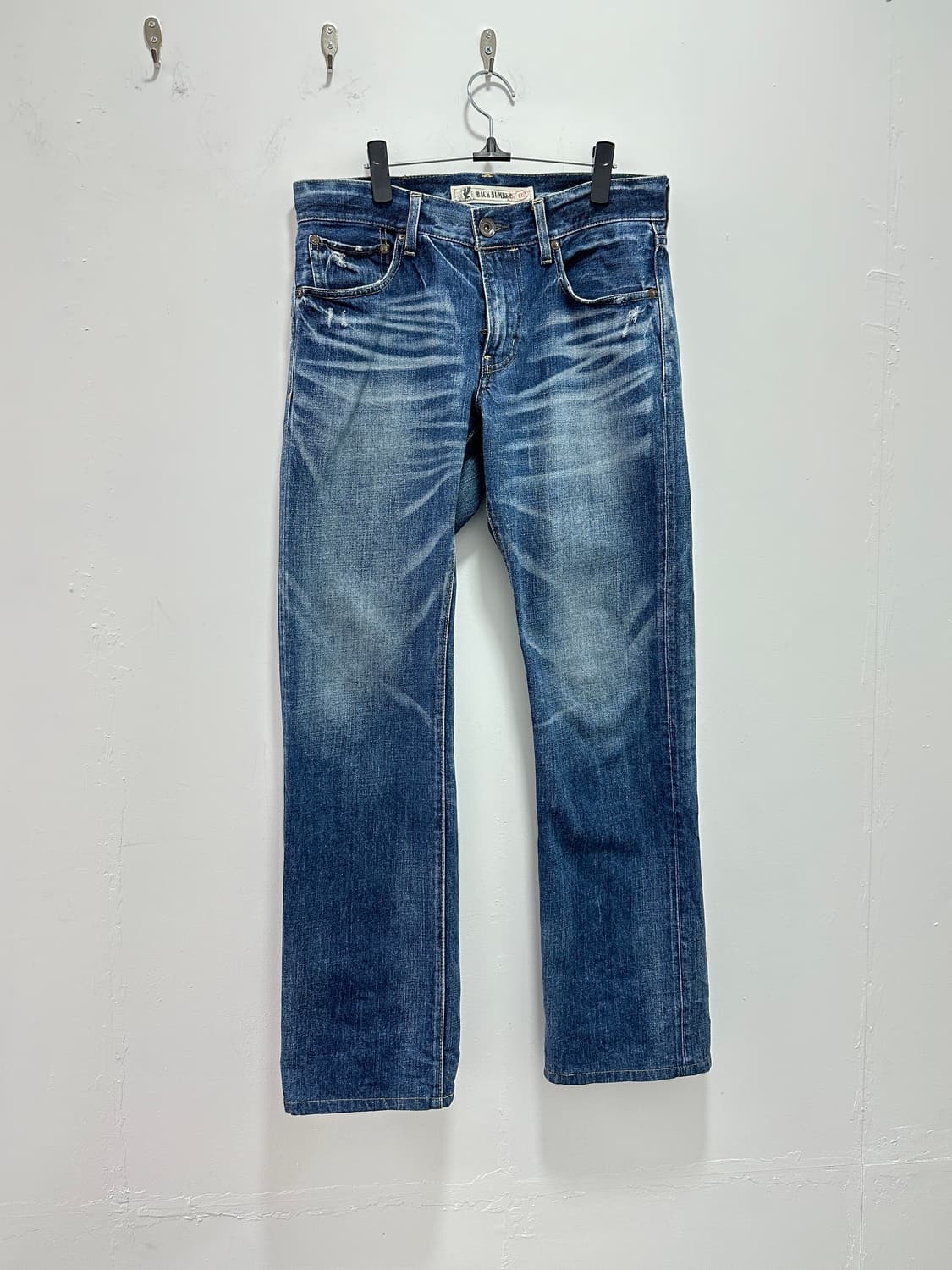 Back Number washing denim pants 상품이미지6