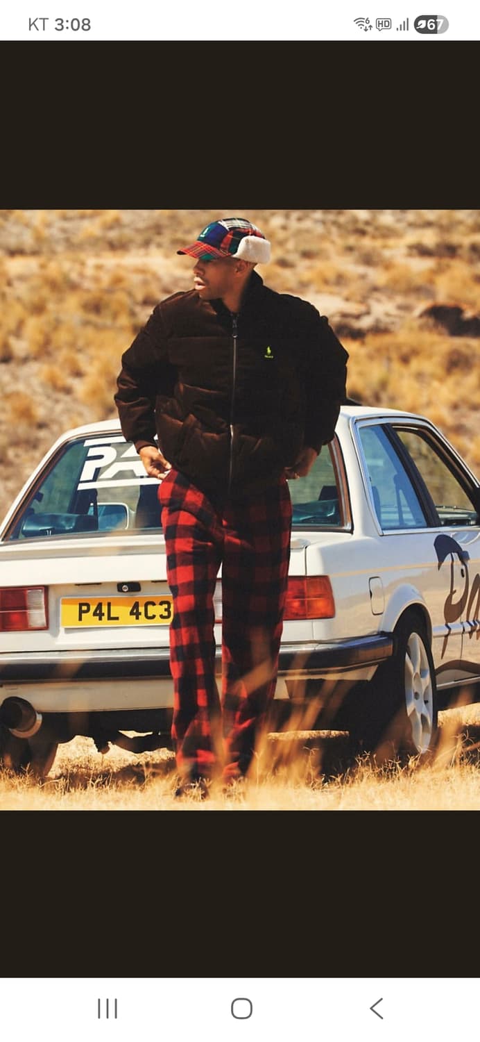 팔라스 폴로 랄프로렌 코듀로이 패딩 브라운 상품이미지1