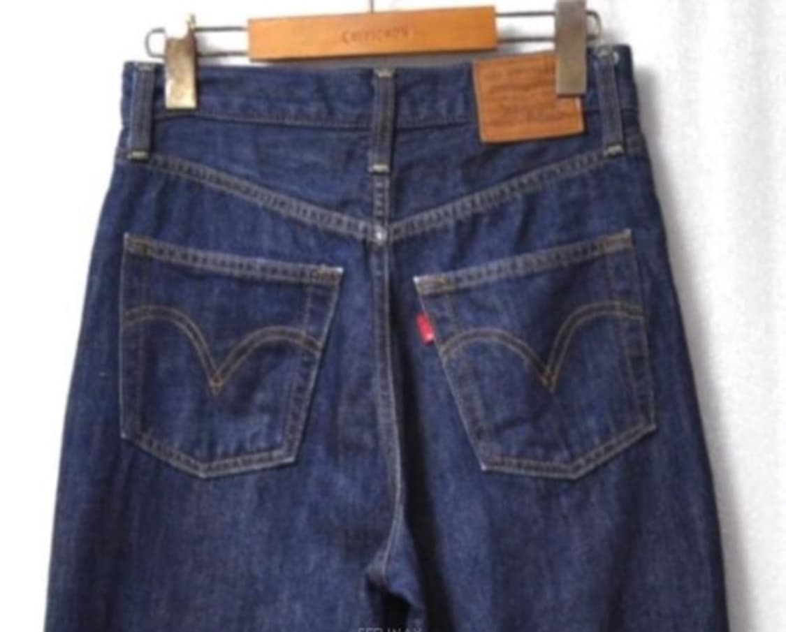 리바이스/여성와이드데님팬츠(허리25) 상품이미지4