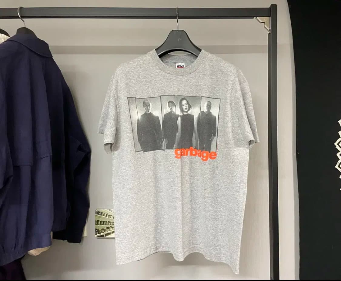 가비지 90s 밴드티 상품이미지1