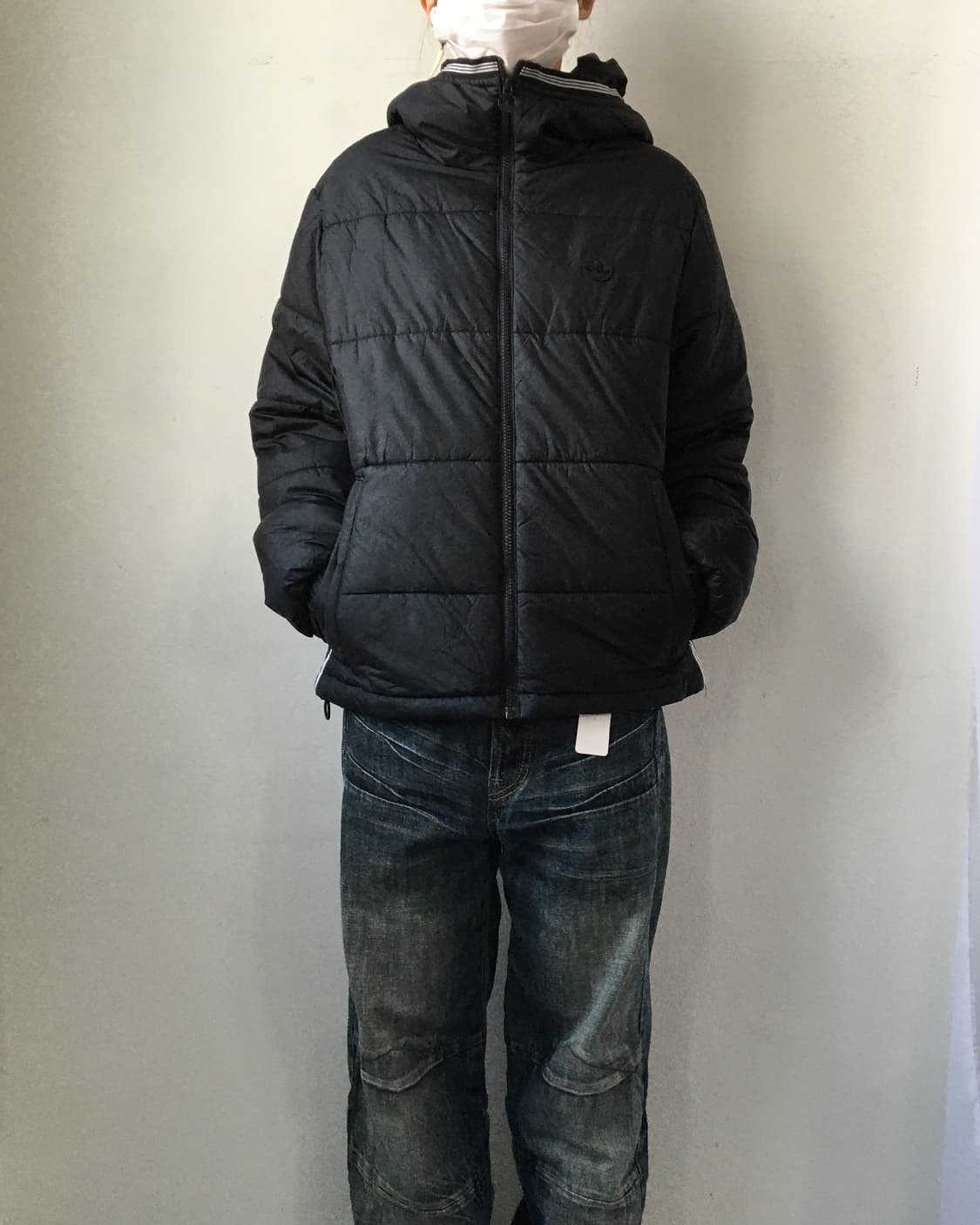 Adidas high neck hood jumper 상품이미지5