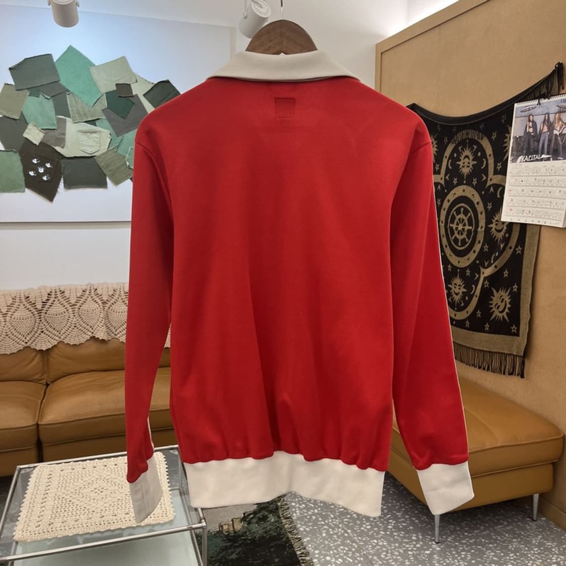 아디다스 희귀 올드스쿨 레트로 칠레 유니폼 져지 집업 M C12540 상품이미지4