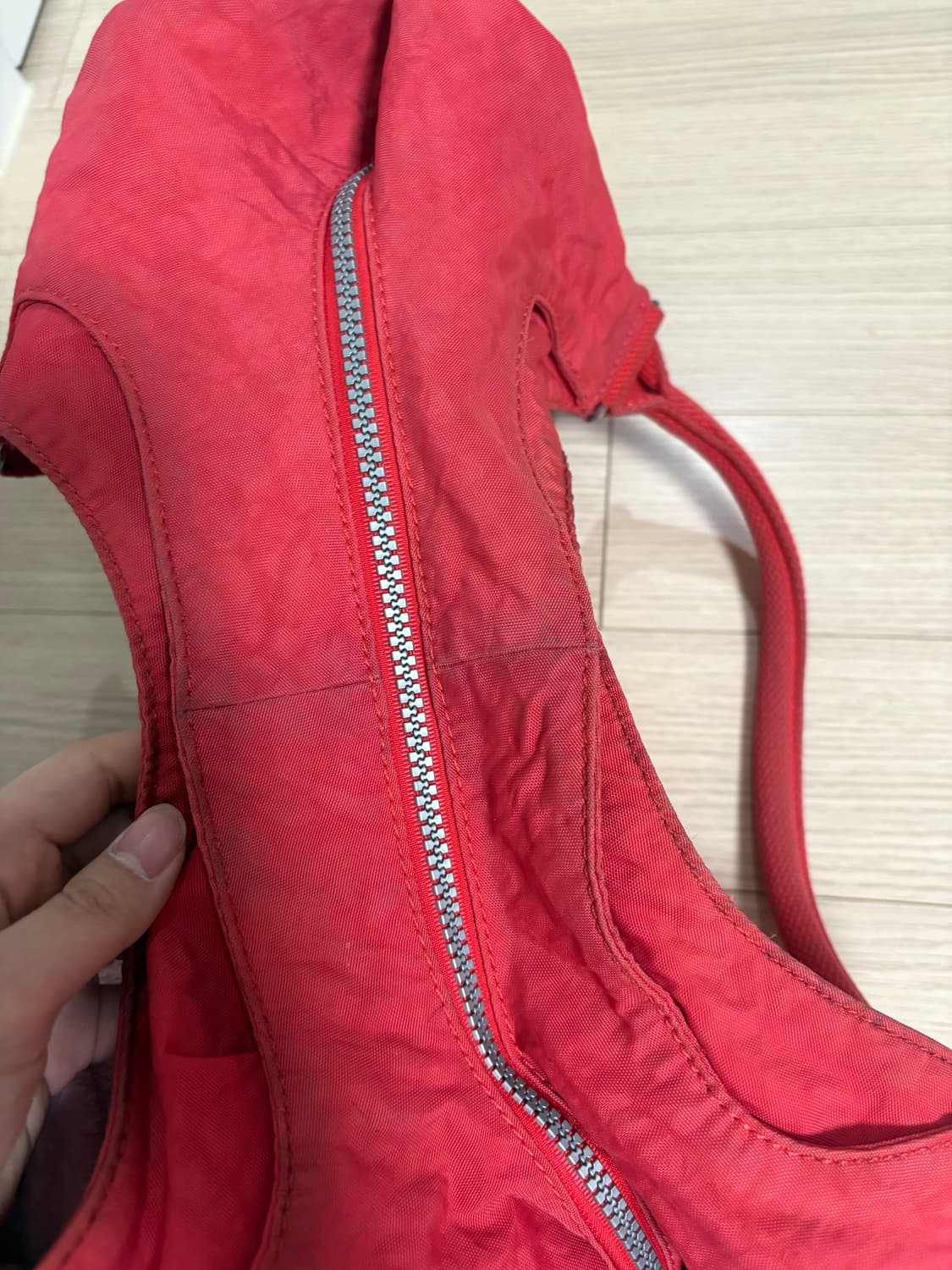 키플링 숄더백 레드 상품이미지3