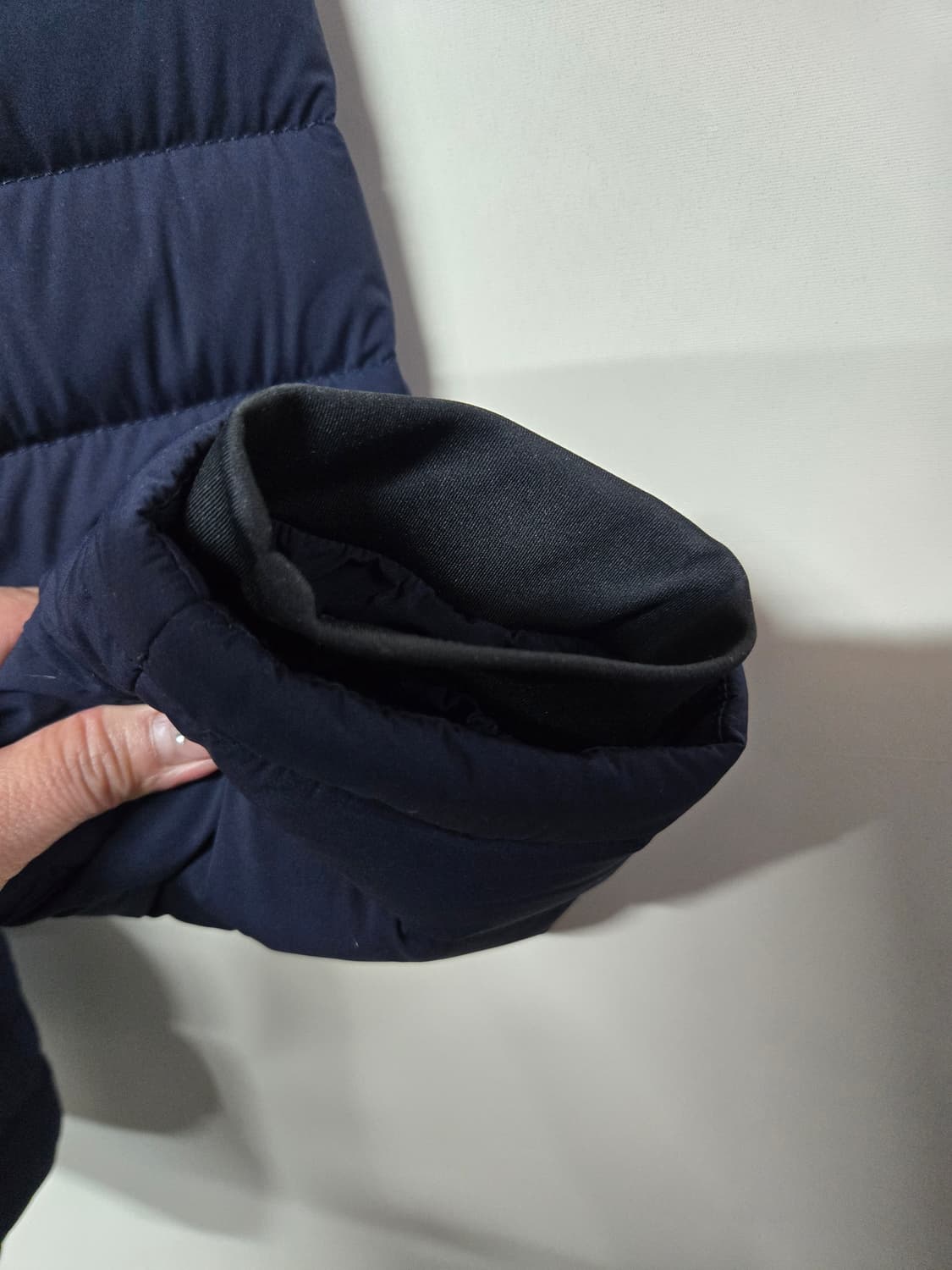 와이드앵글 남성 구스 경량 패딩 네이비 110 상품이미지4