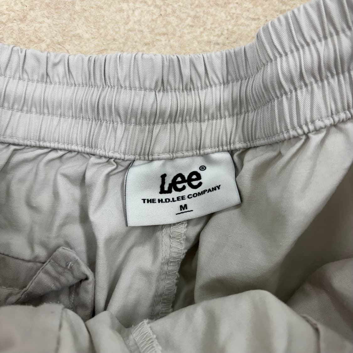 Lee 카고 스몰로고 반바지 상품이미지3