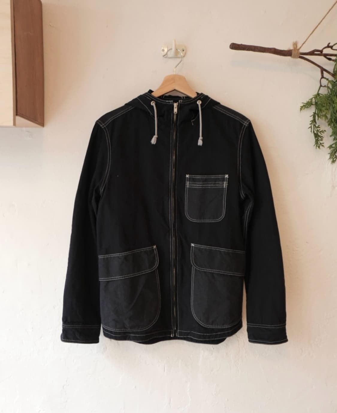 꼼데가르송 옴므 후디드 자켓 xs 상품이미지1