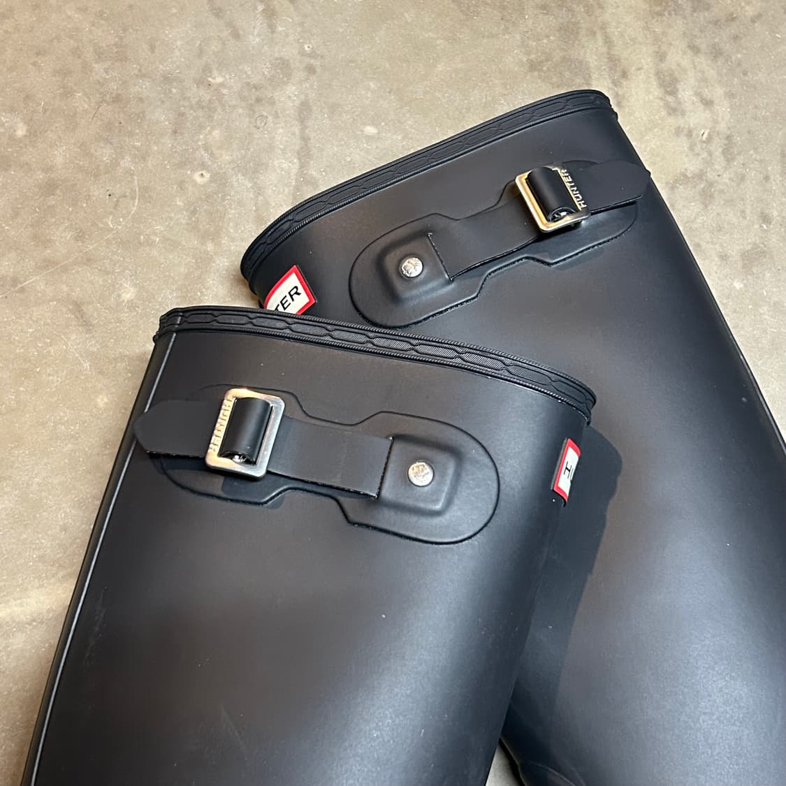 230) 헌터 오리지널 레인부츠 장화 톨 블랙 상품이미지4