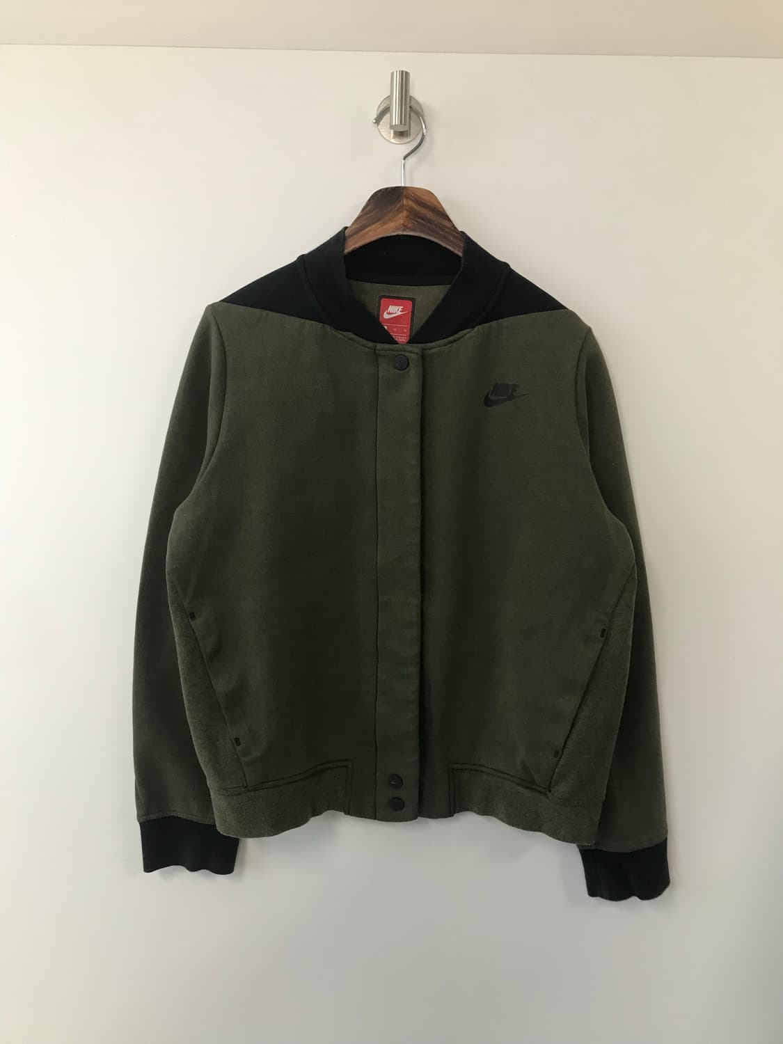 나이키 퓨추라 카키 코튼 블루종 자켓 상품이미지2