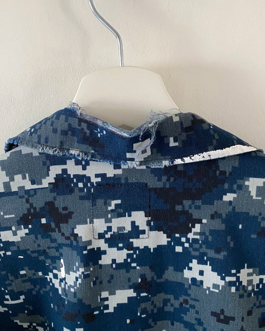 US ARMY 미해군 디스트로이드 페인팅 밀리터리 자켓 상품이미지8
