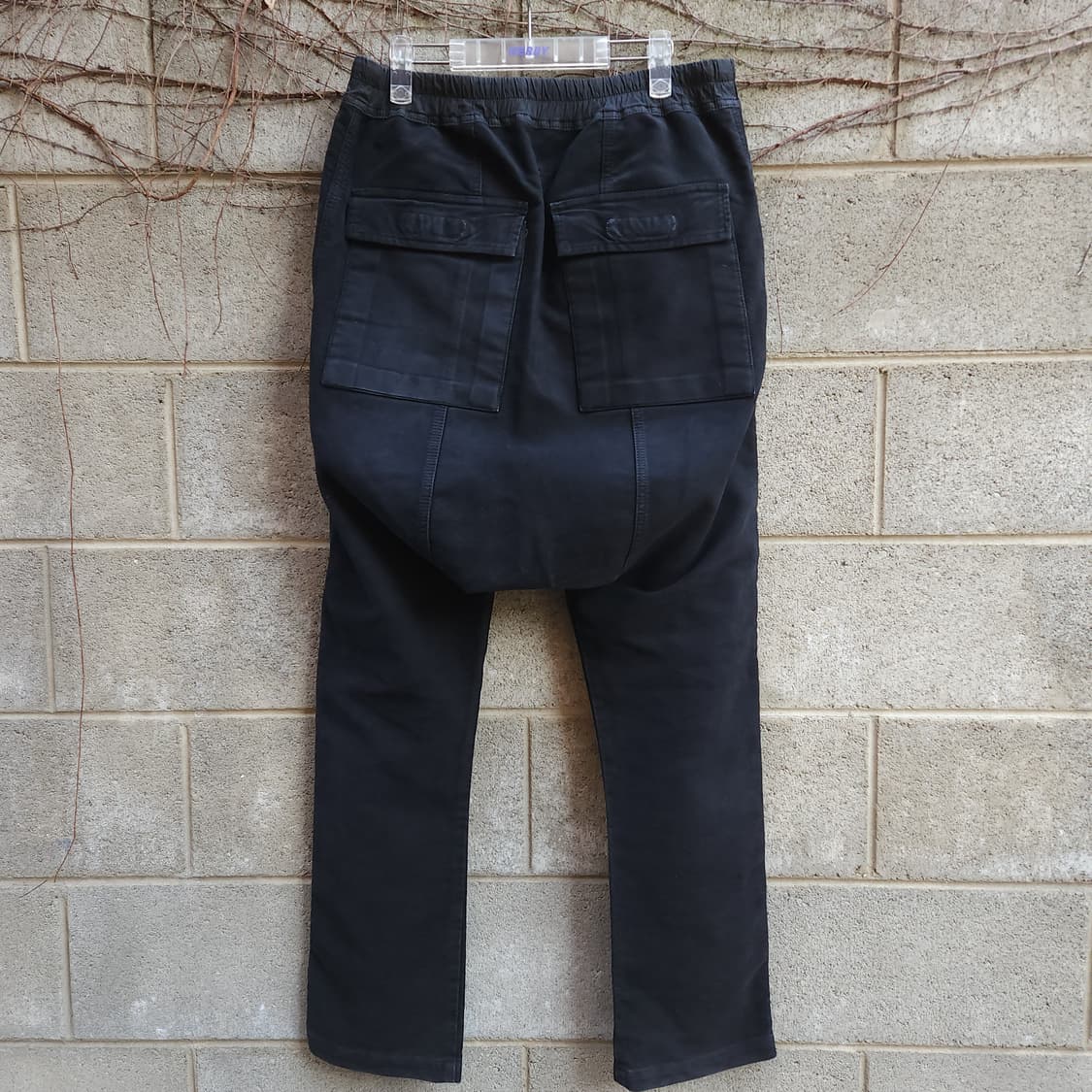 [M] 14fw 릭오웬스 다크쉐도우 배기 물스킨 롱팬츠 MAD 상품이미지2